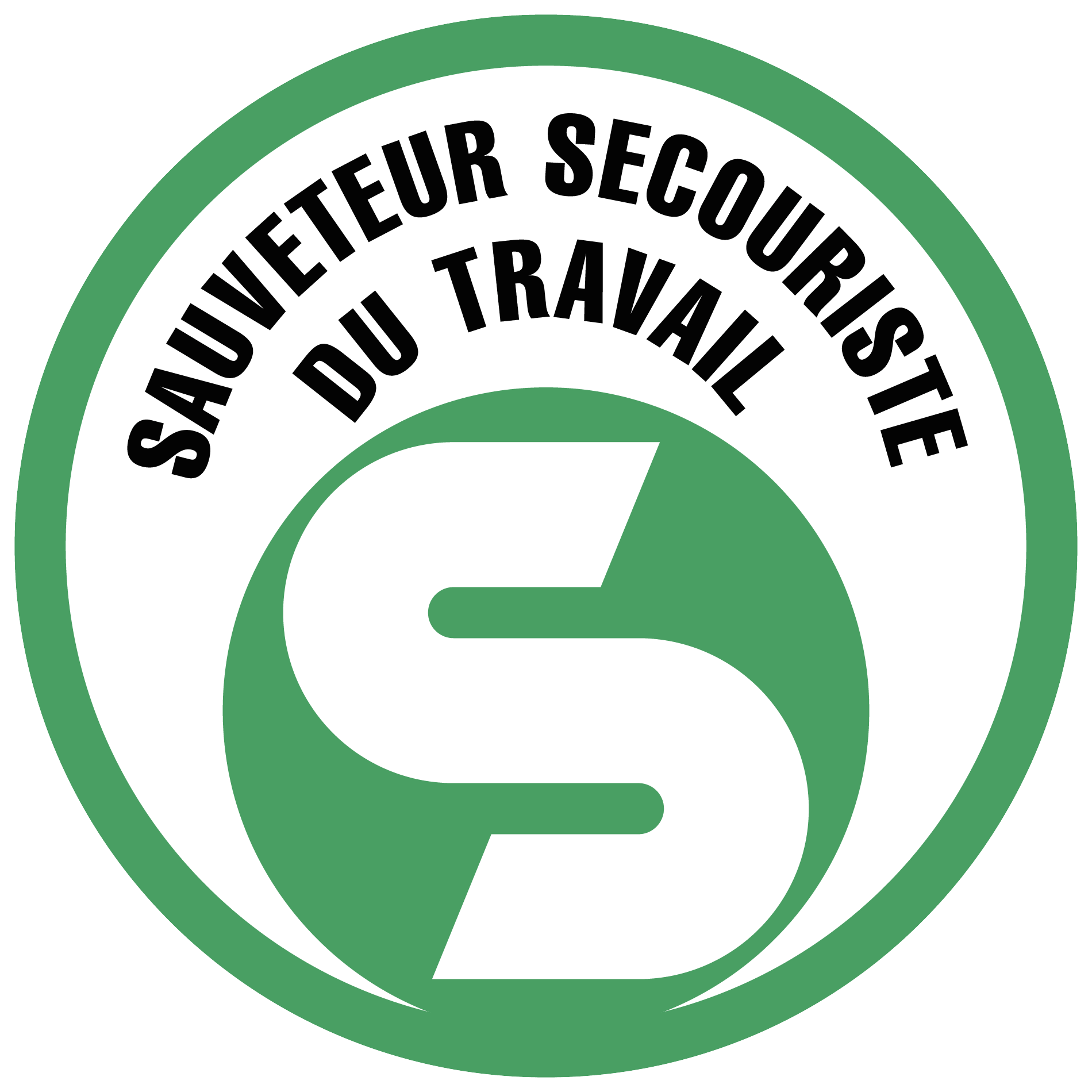 Badge Sauveteur Secouriste du Travail
